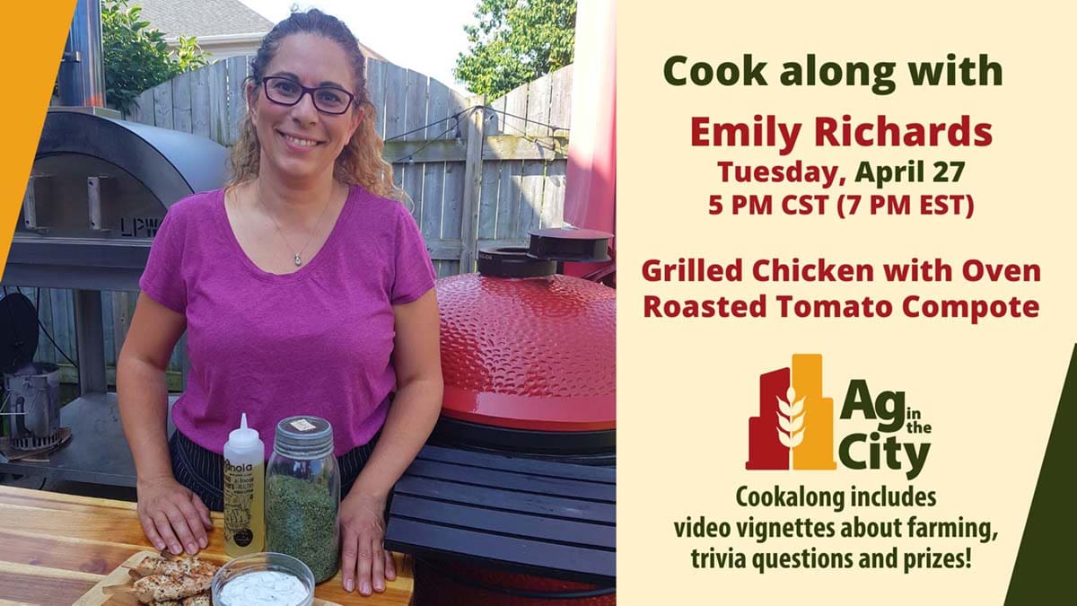 Emily Richards Cookalong Grilled Chicken April 27
