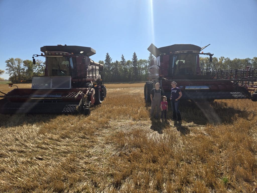 Drive Your Combine Like a Woman!